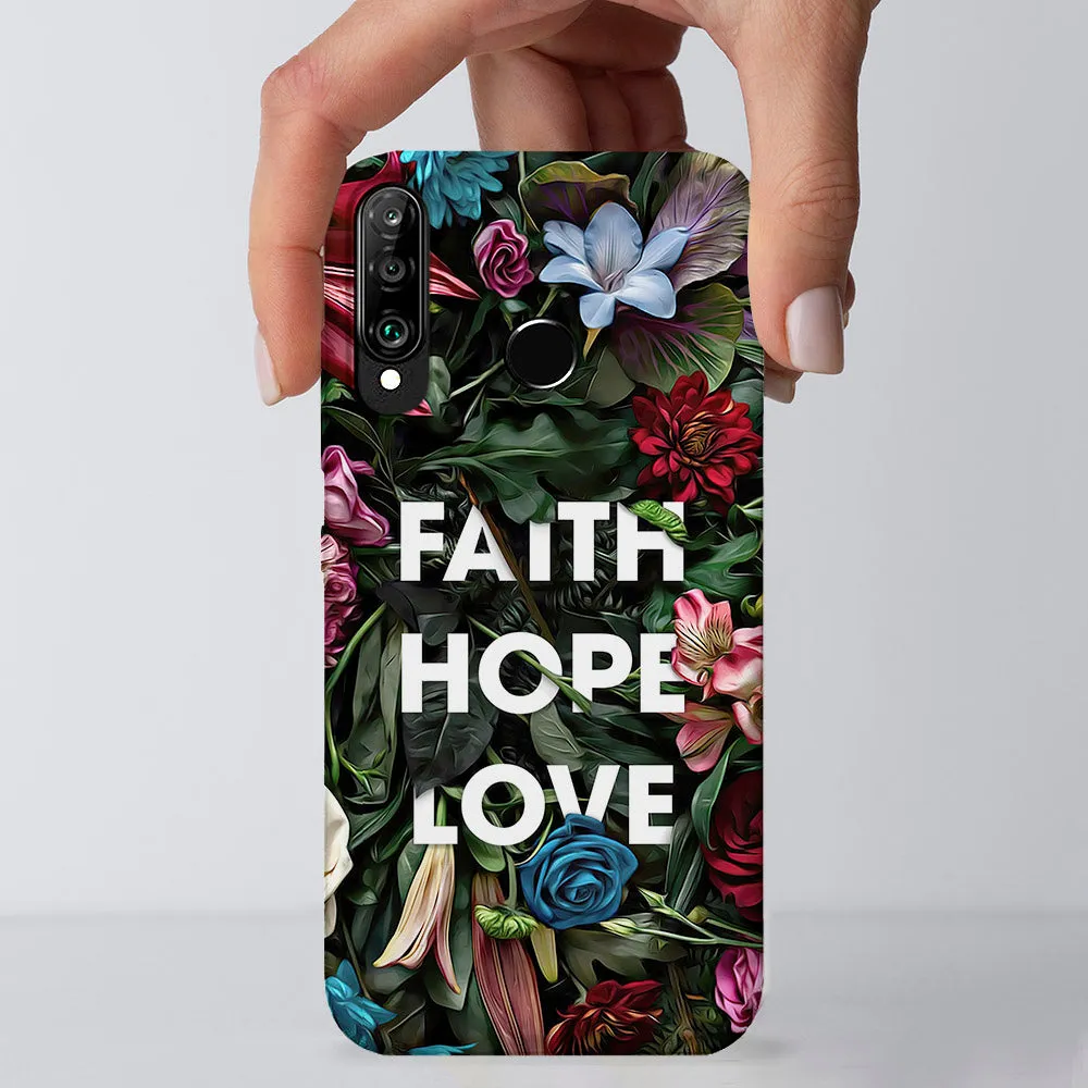 Faith Hope Love - Christian Phone Case - Religious Phone Case - Bible Verse Phone Case - Ciaocustom