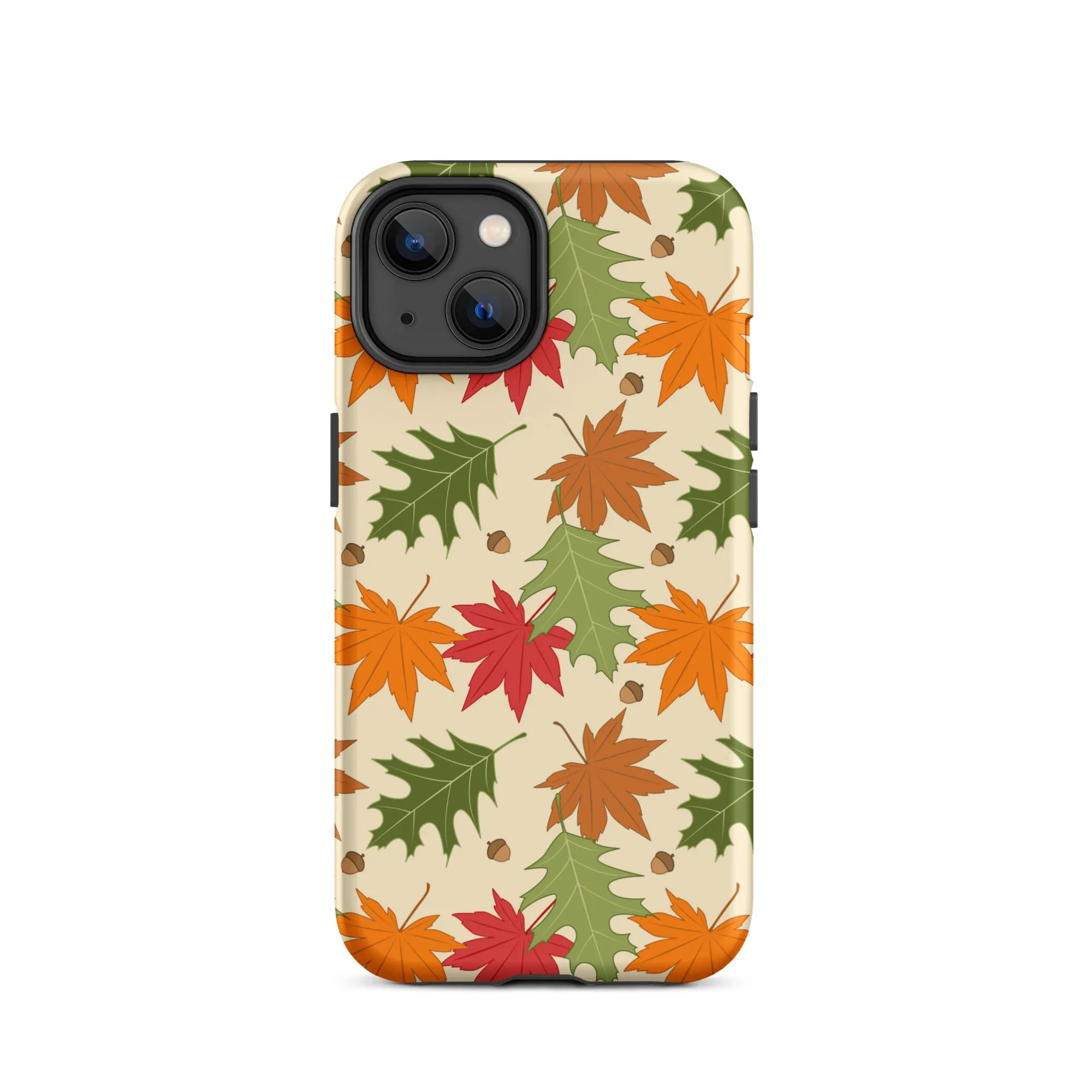 Falling Leaves Autumn Premium iPhone Case