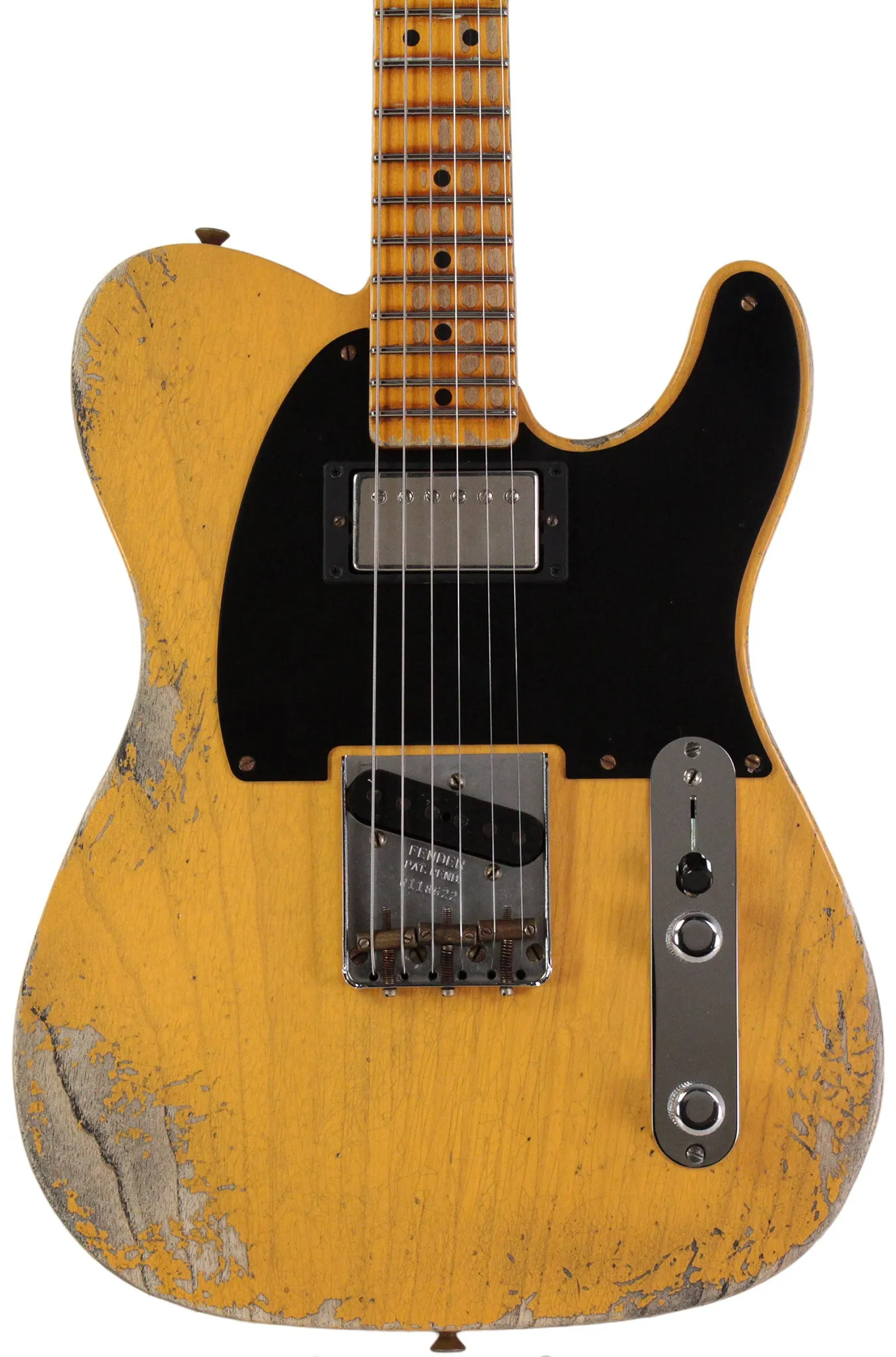 Fender Custom Shop Limited 1951 Hs Telecaster Heavy Relic, Aged Butterscotch Blonde