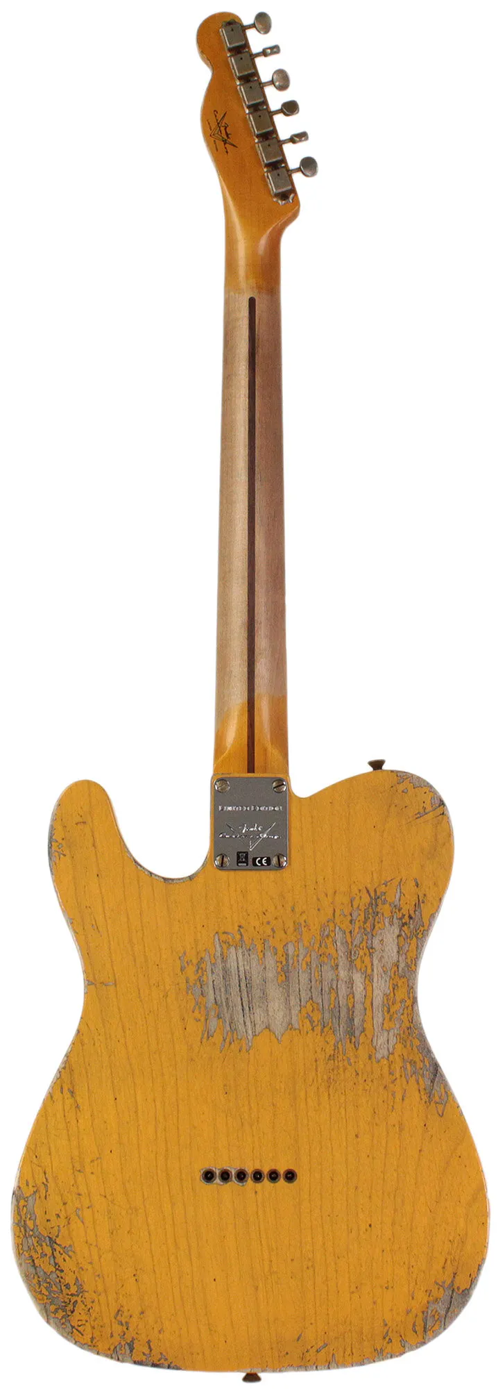 Fender Custom Shop Limited 1951 Hs Telecaster Heavy Relic, Aged Butterscotch Blonde