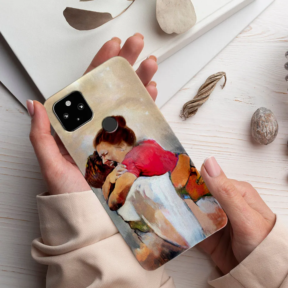 First Day In Heaven - Christian Phone Case - Jesus Phone Case - Religious Phone Case - Ciaocustom