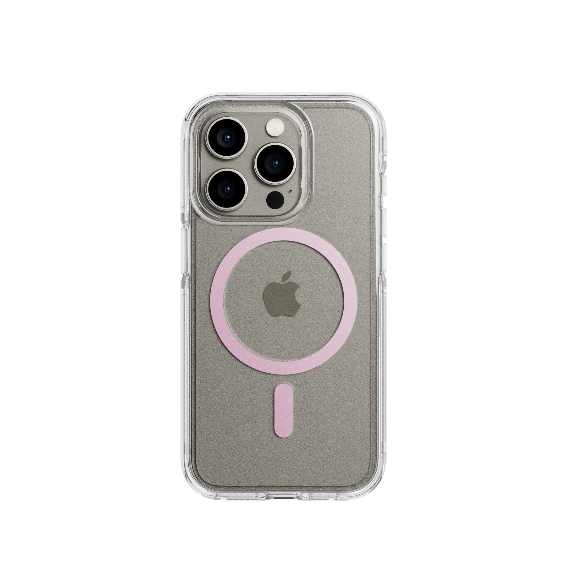 FlexQuartz - Apple iPhone 15 Pro Case MagSafe® Compatible - Pink