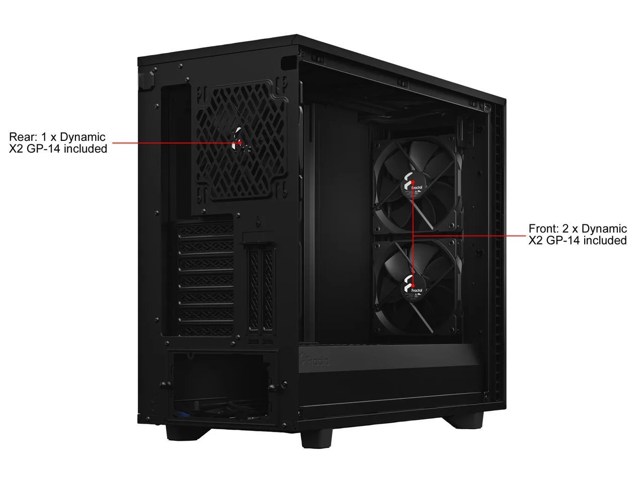 Fractal Design Define 7 Solid Black ATX Case FD-C-DEF7A-01