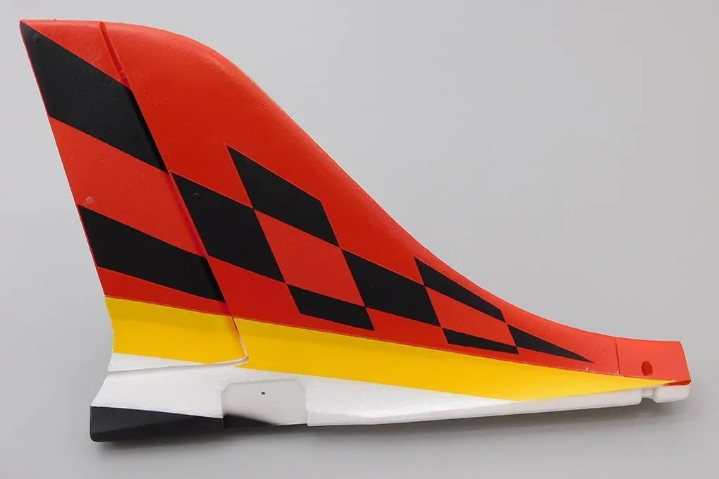 Freewing 80mm EDF Avanti S Vertical Stabilizer - Red