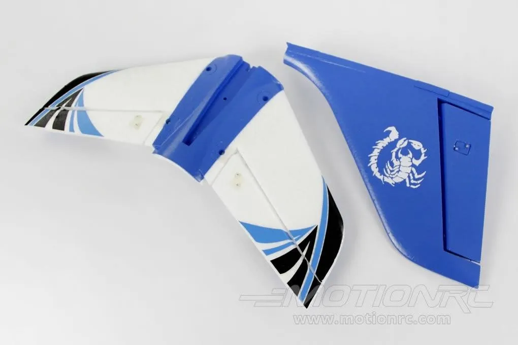 Freewing Stinger 64 Tail Wing Set - Blue