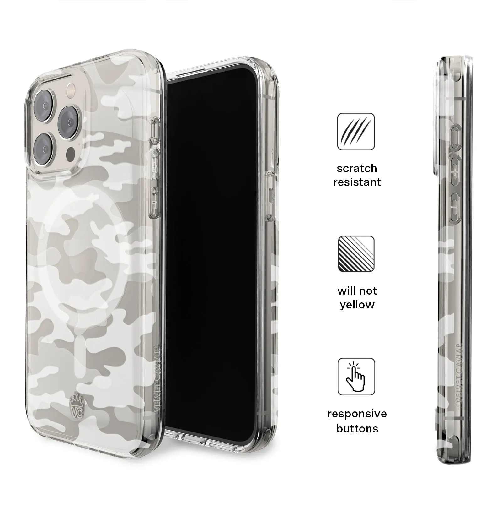 Frosted Camo iPhone Case