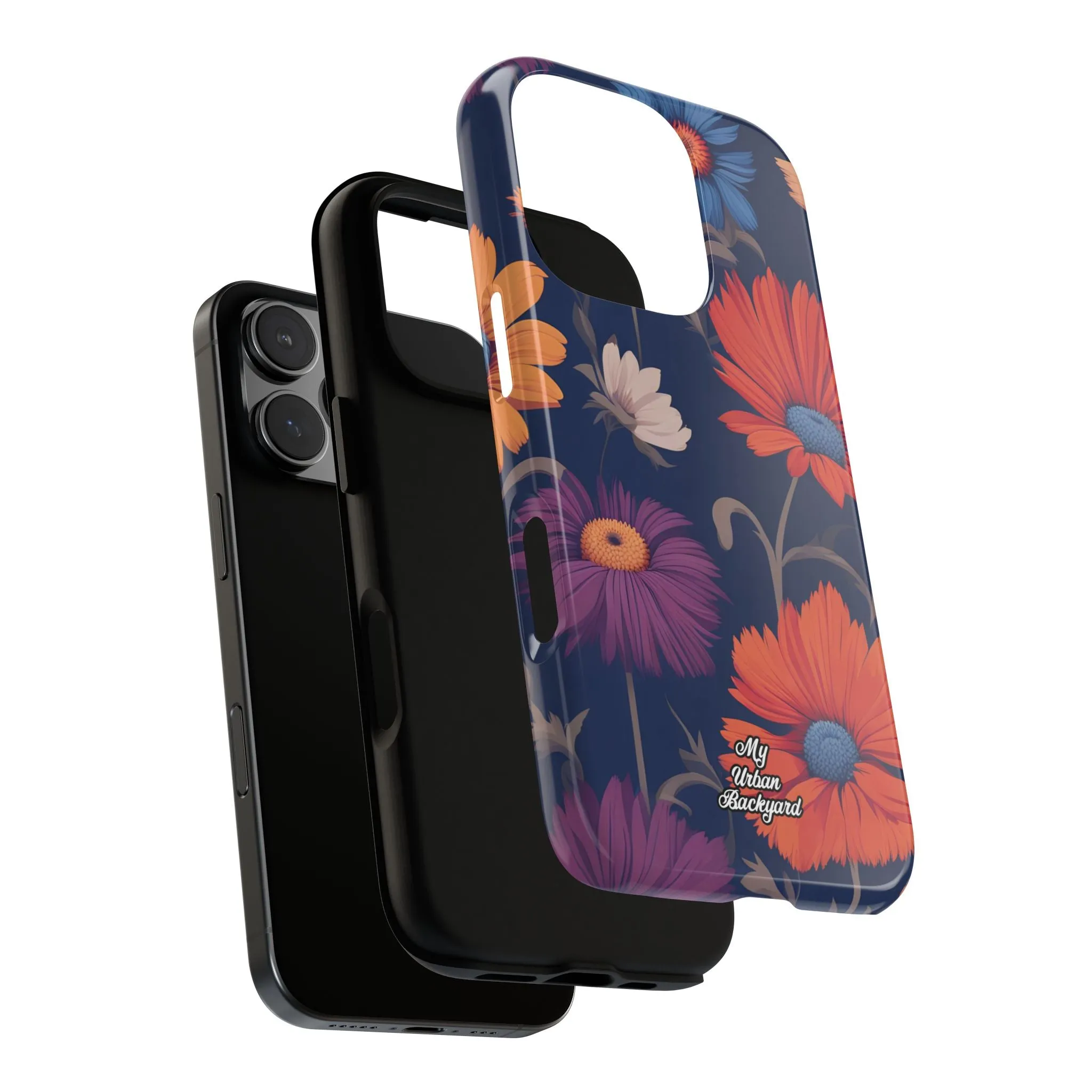 Fun Wildflowers, Cell Phone Case - Apple, Samsung or Google Pixel