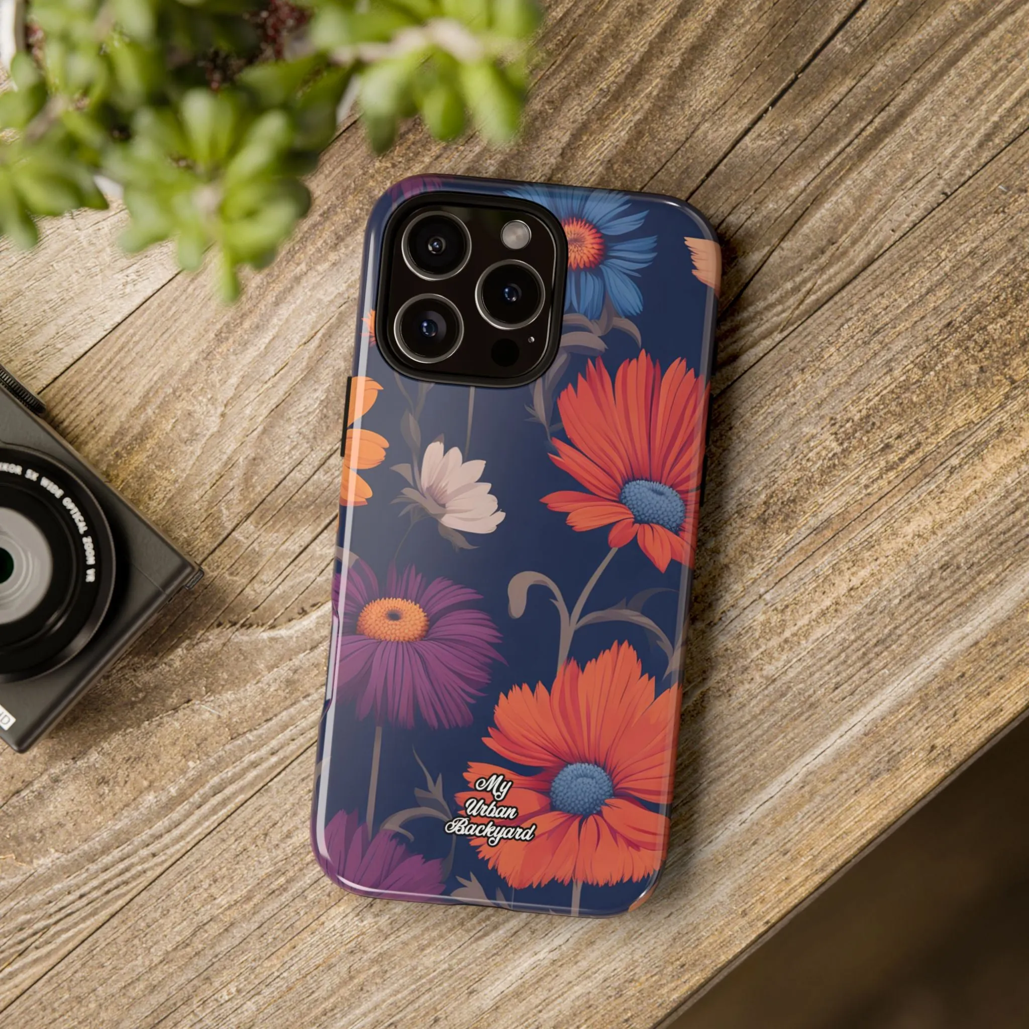 Fun Wildflowers, Cell Phone Case - Apple, Samsung or Google Pixel