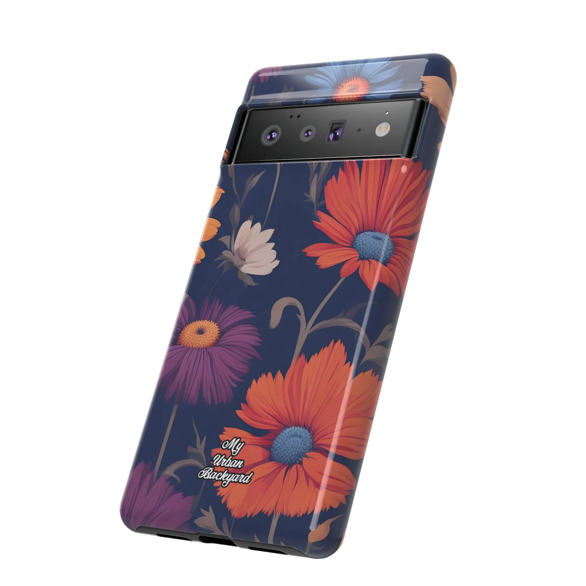 Fun Wildflowers, Cell Phone Case - Apple, Samsung or Google Pixel