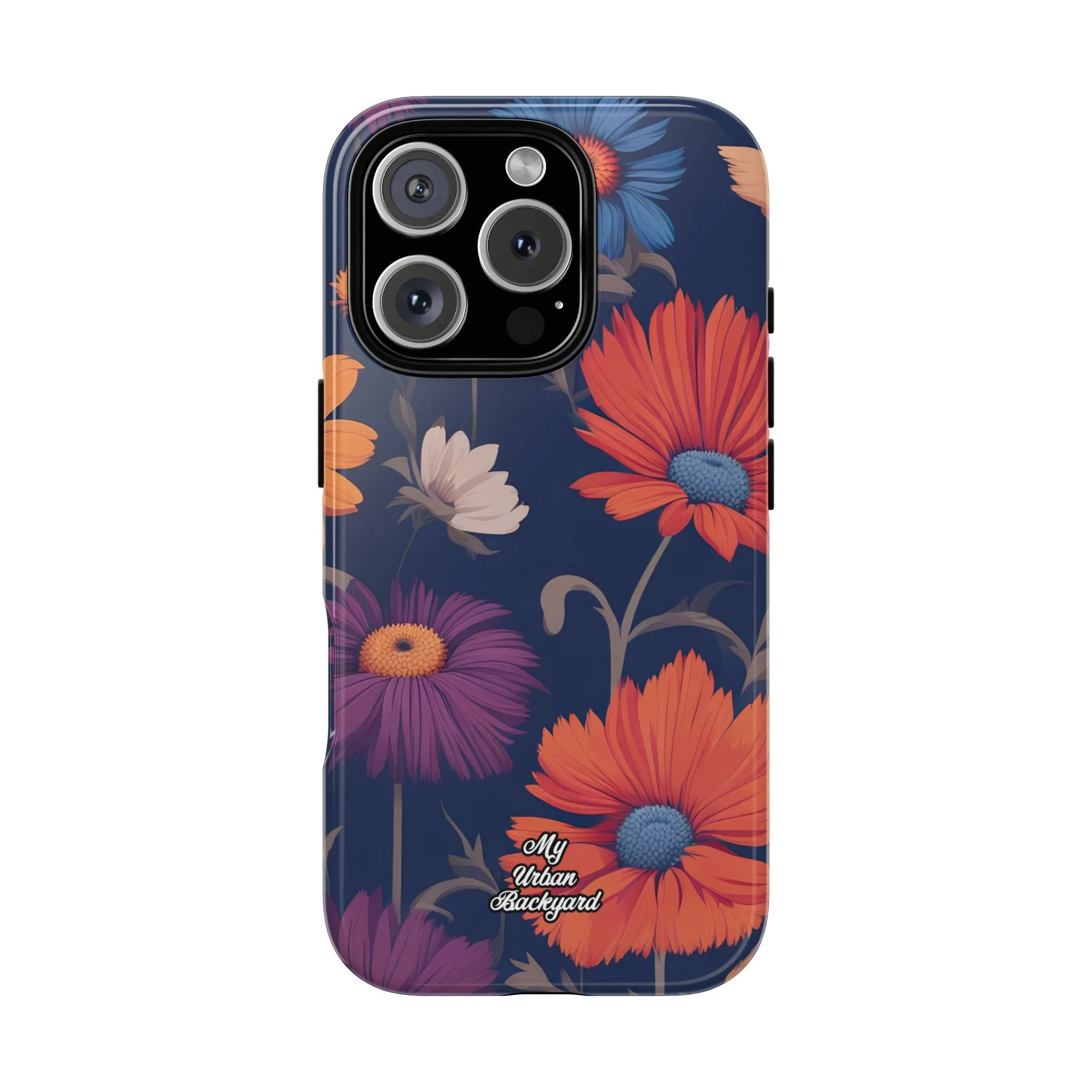 Fun Wildflowers, Cell Phone Case - Apple, Samsung or Google Pixel