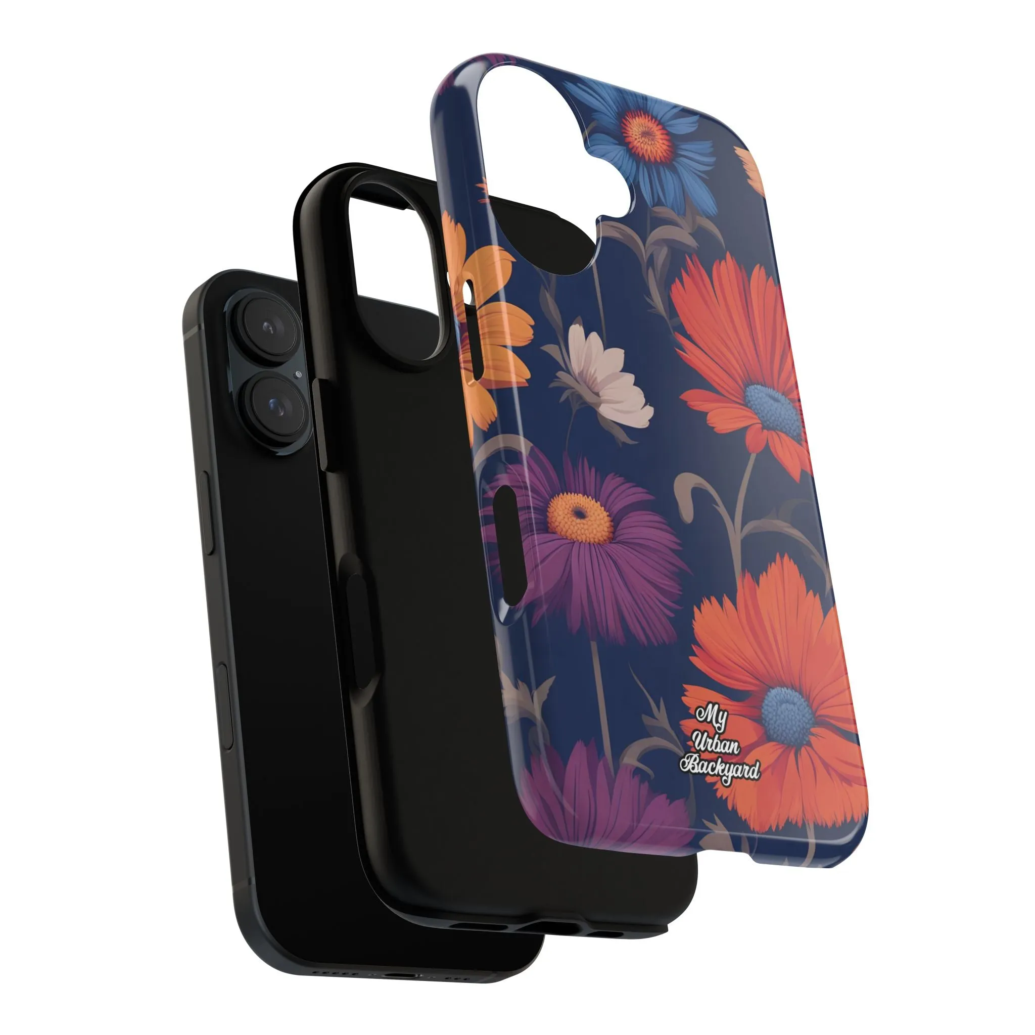 Fun Wildflowers, Cell Phone Case - Apple, Samsung or Google Pixel