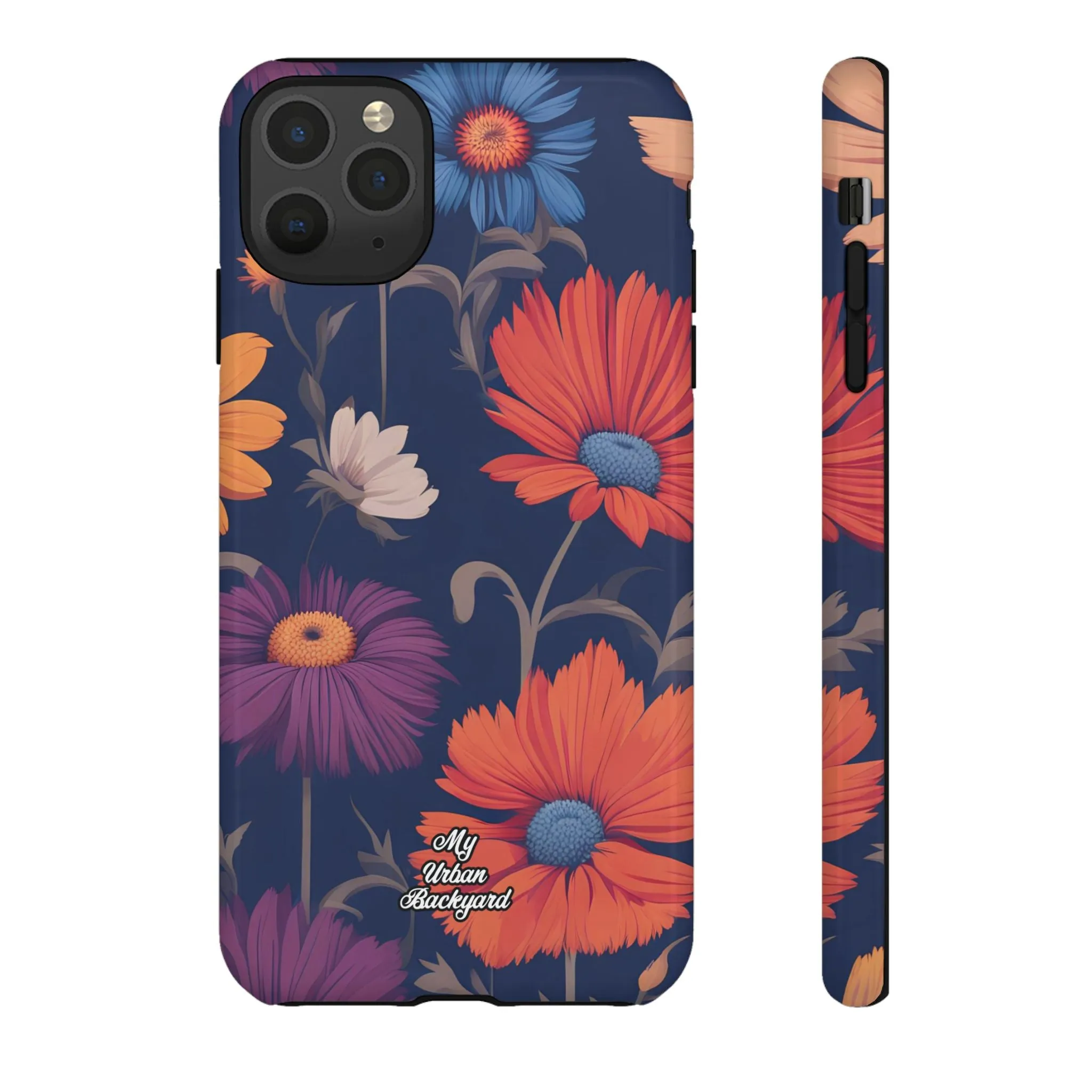 Fun Wildflowers, Cell Phone Case - Apple, Samsung or Google Pixel