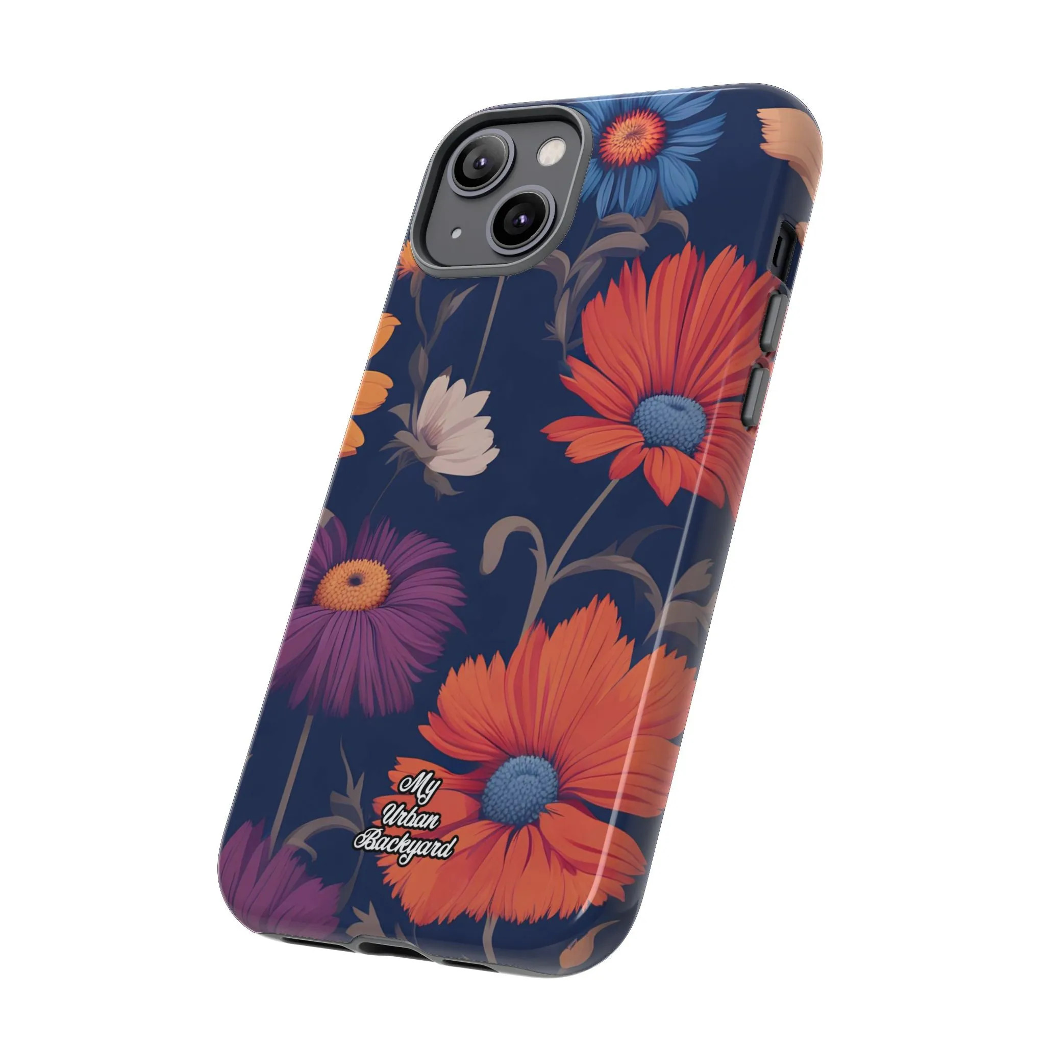 Fun Wildflowers, Cell Phone Case - Apple, Samsung or Google Pixel