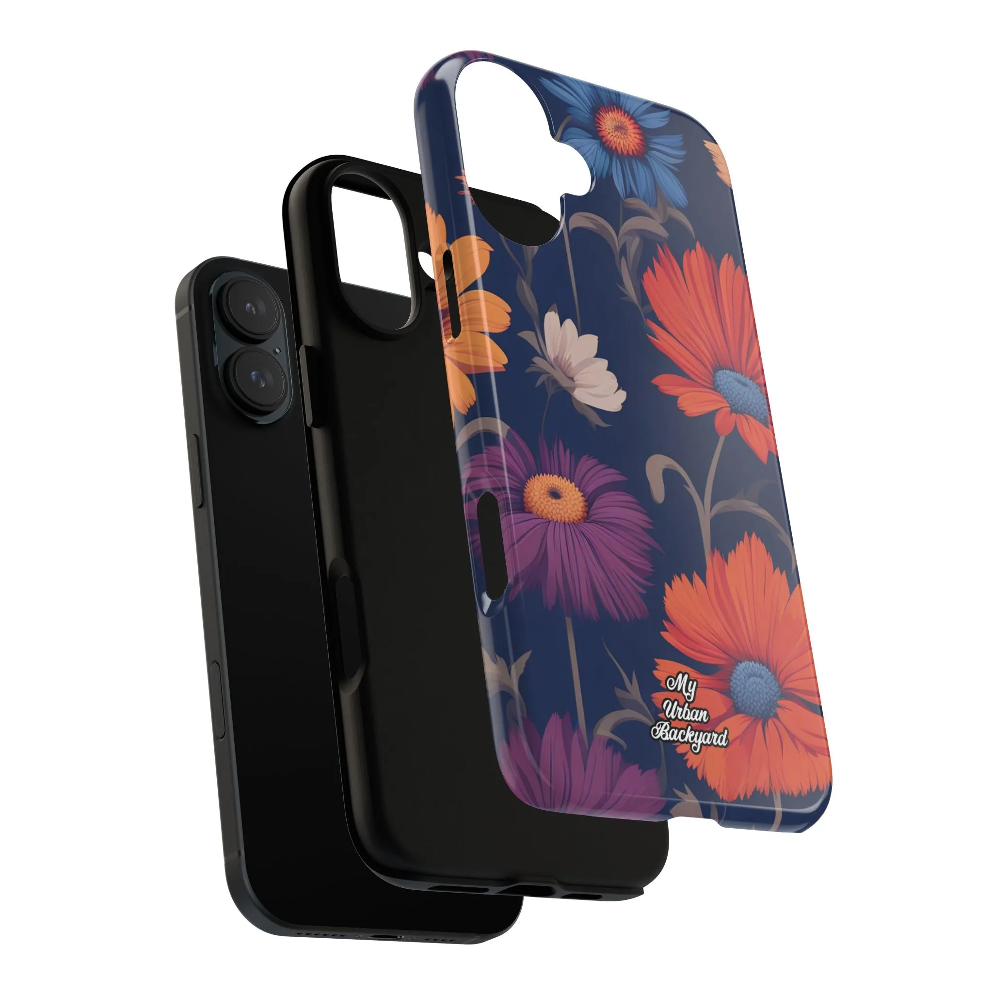 Fun Wildflowers, Cell Phone Case - Apple, Samsung or Google Pixel