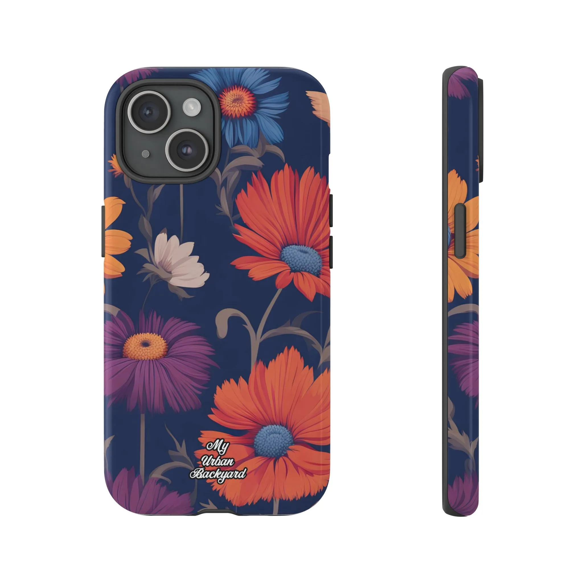 Fun Wildflowers, Cell Phone Case - Apple, Samsung or Google Pixel