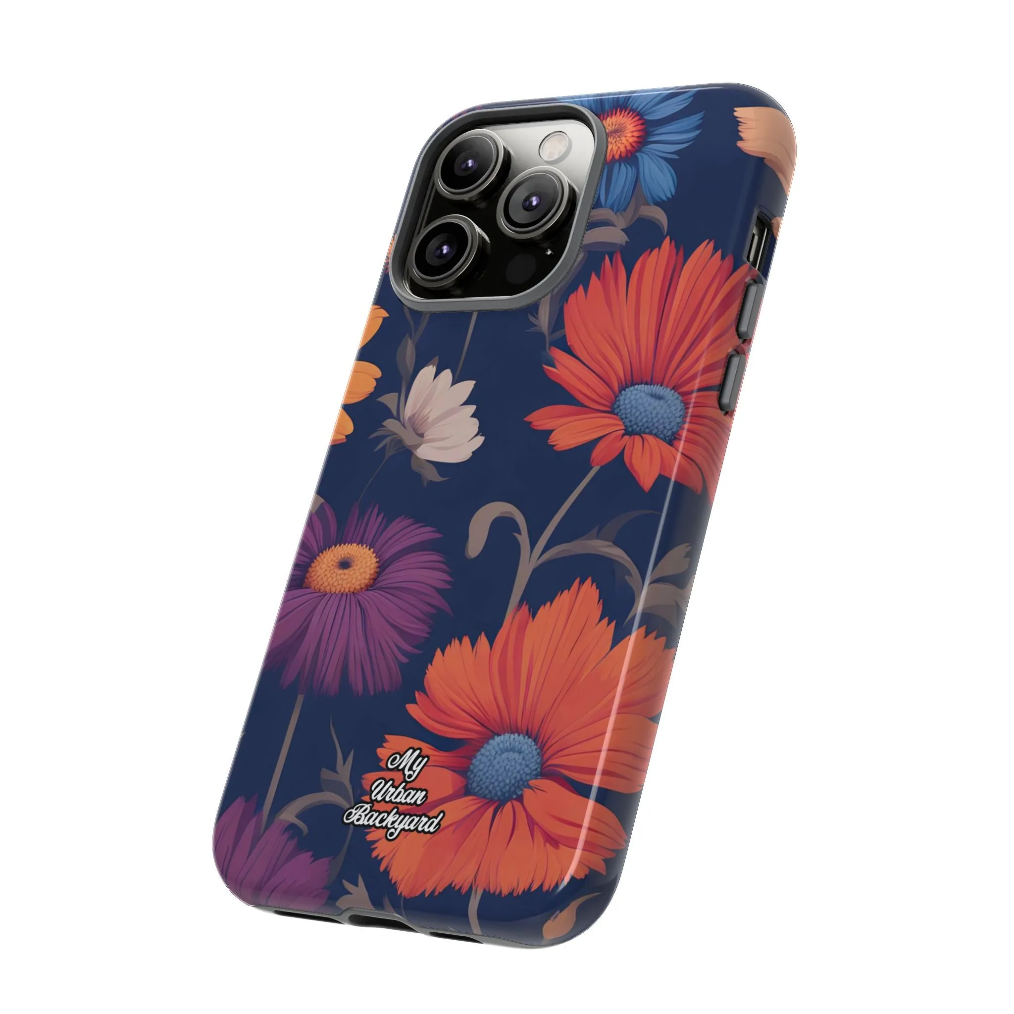 Fun Wildflowers, Cell Phone Case - Apple, Samsung or Google Pixel