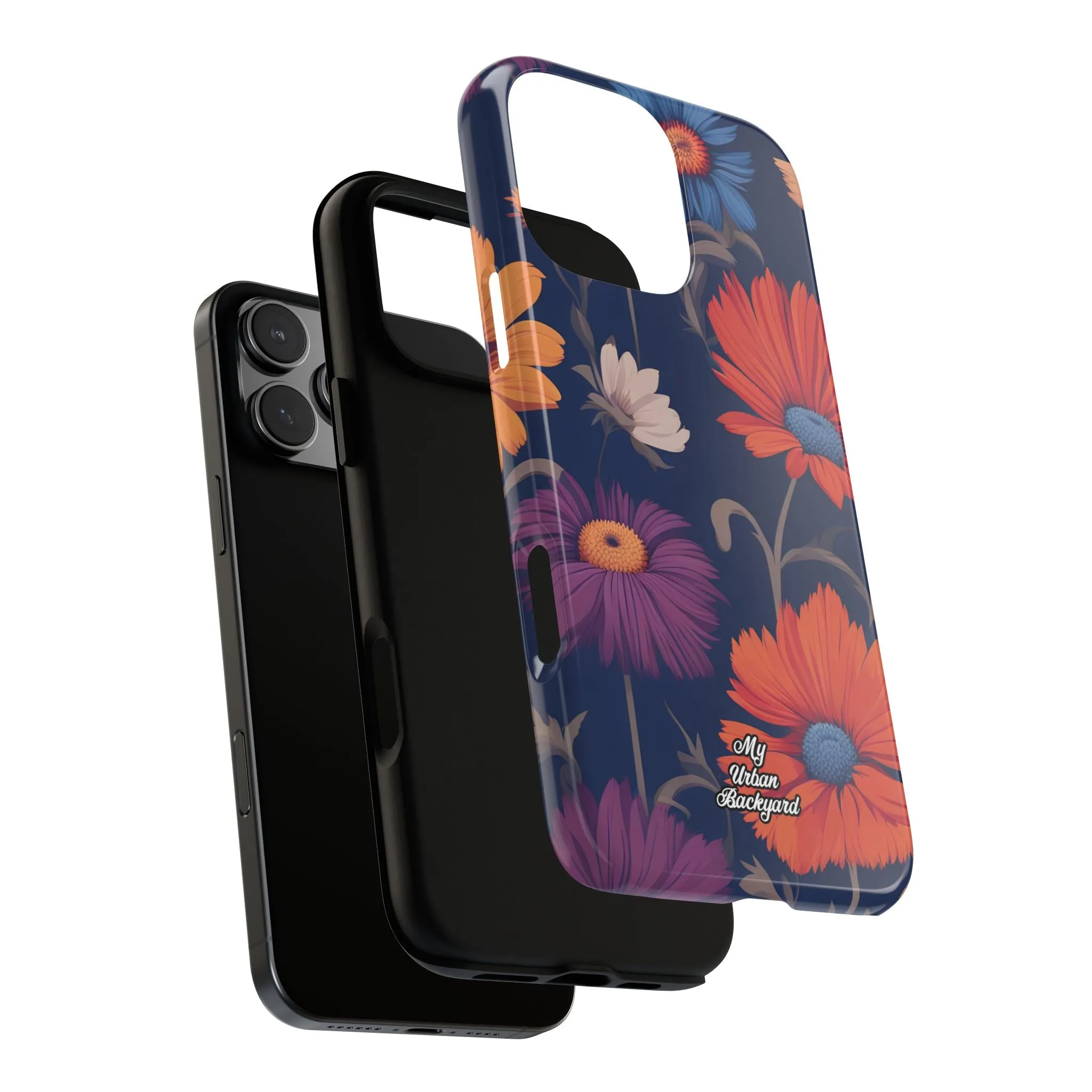 Fun Wildflowers, Cell Phone Case - Apple, Samsung or Google Pixel