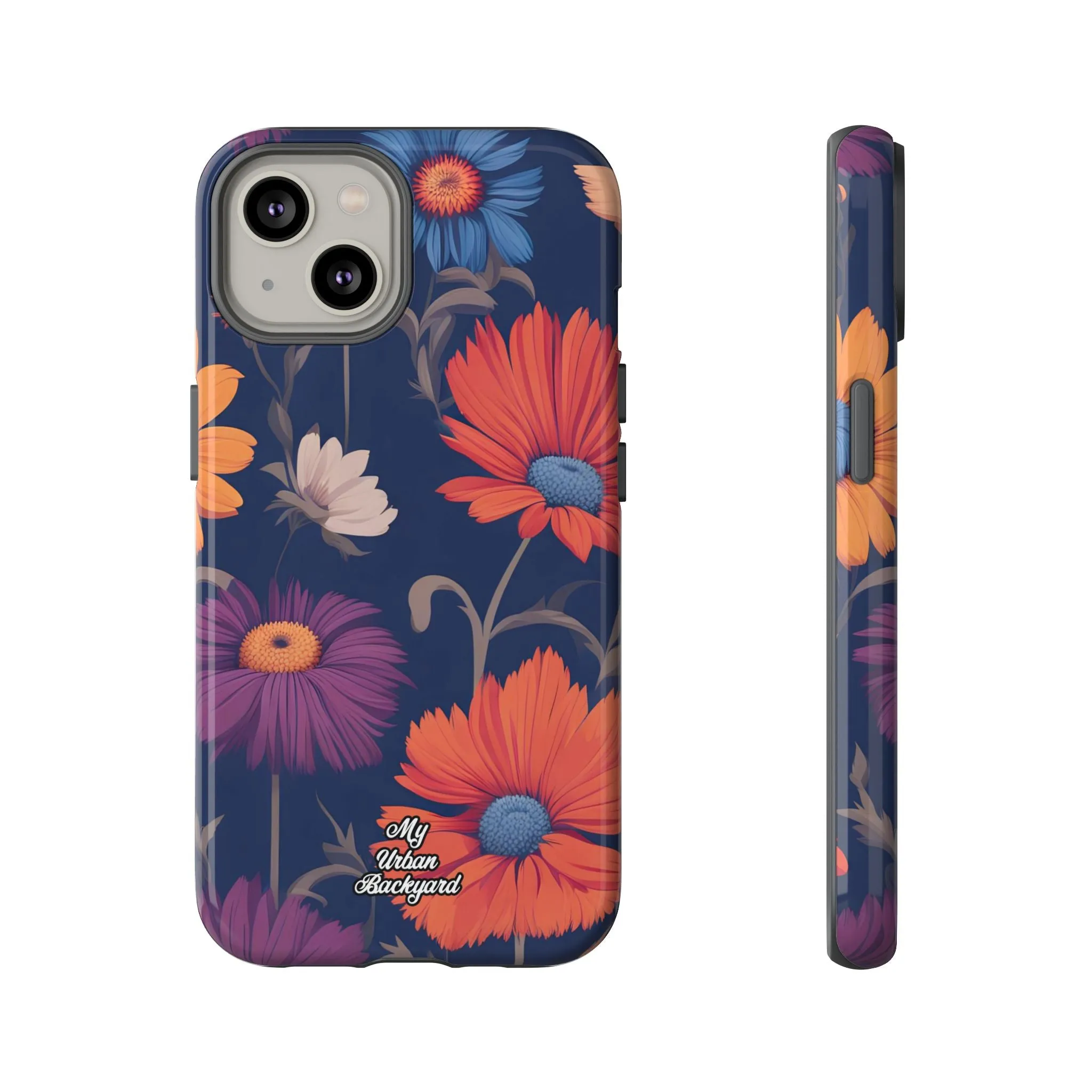 Fun Wildflowers, Cell Phone Case - Apple, Samsung or Google Pixel