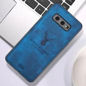 Galaxy S10e Deer Pattern Inspirational Soft Case