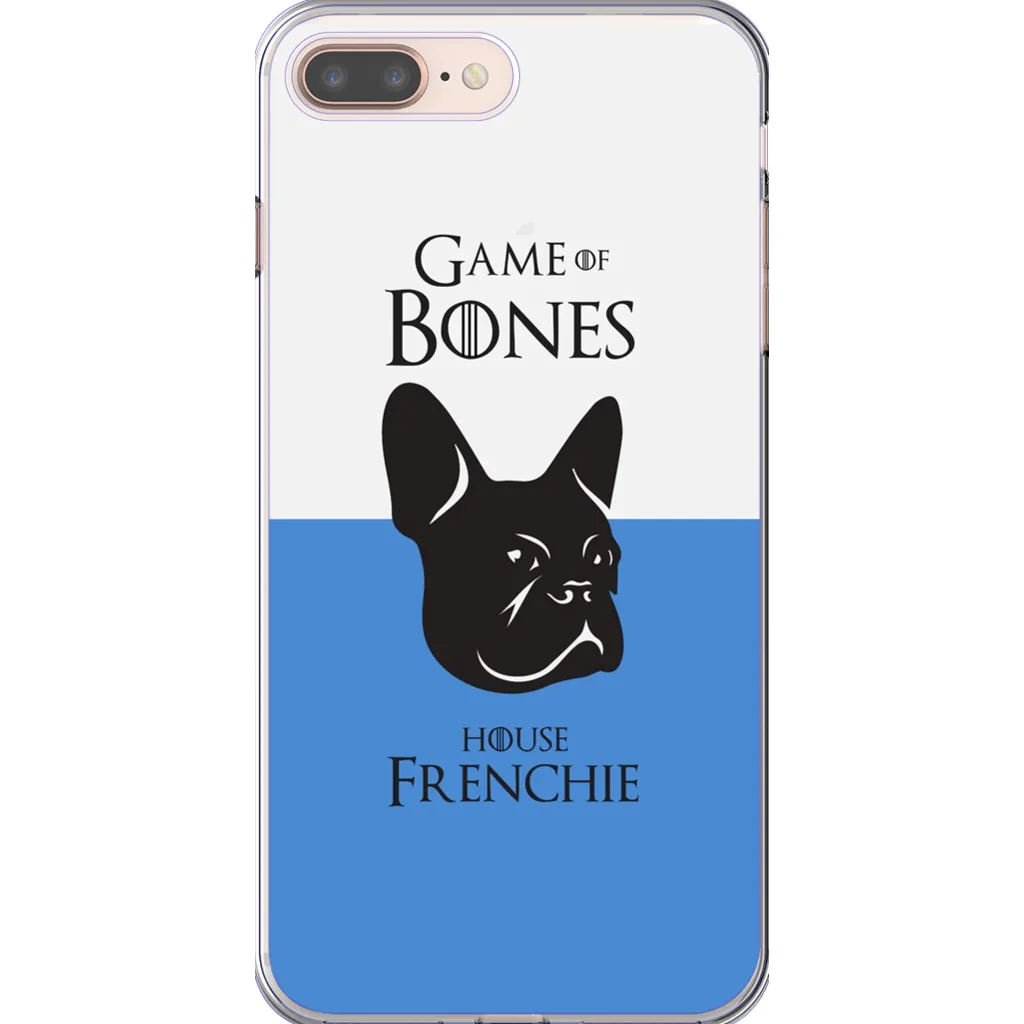 Game of Bones: House Frenchie iPhone Cases (blue - various sizes)