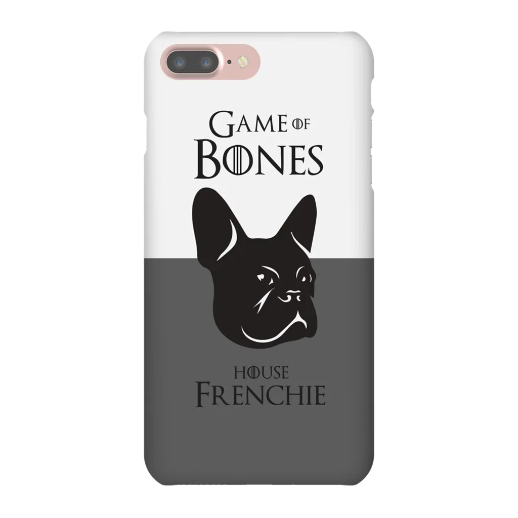 Game of Bones: House Frenchie iPhone Cases (grey - various sizes)