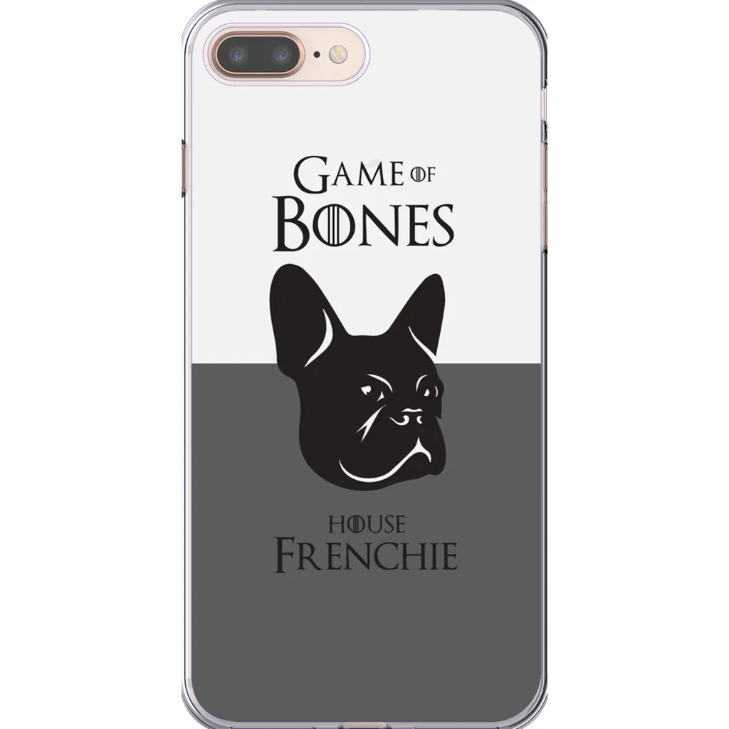 Game of Bones: House Frenchie iPhone Cases (grey - various sizes)