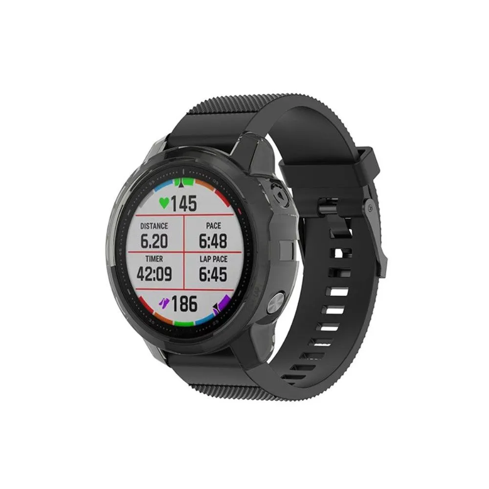 Garmin Fenix 6S / 6S Pro transparent cover - Black