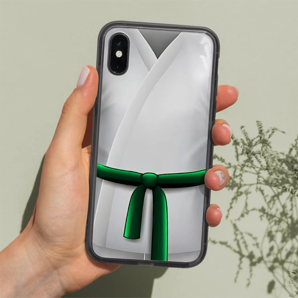 Gearhuman 3D Green Karate Belt Phone Case