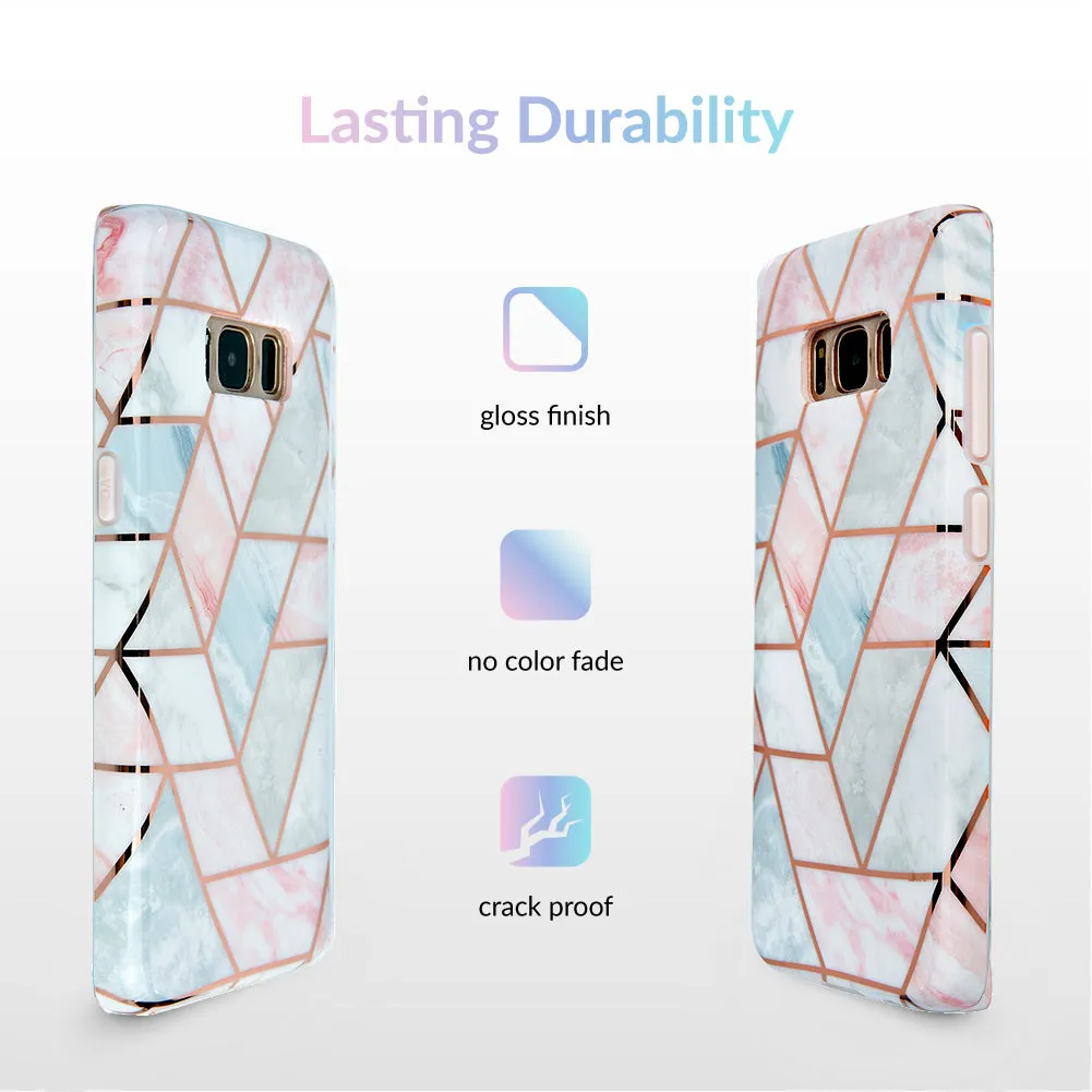 Geometric Marble Samsung Case