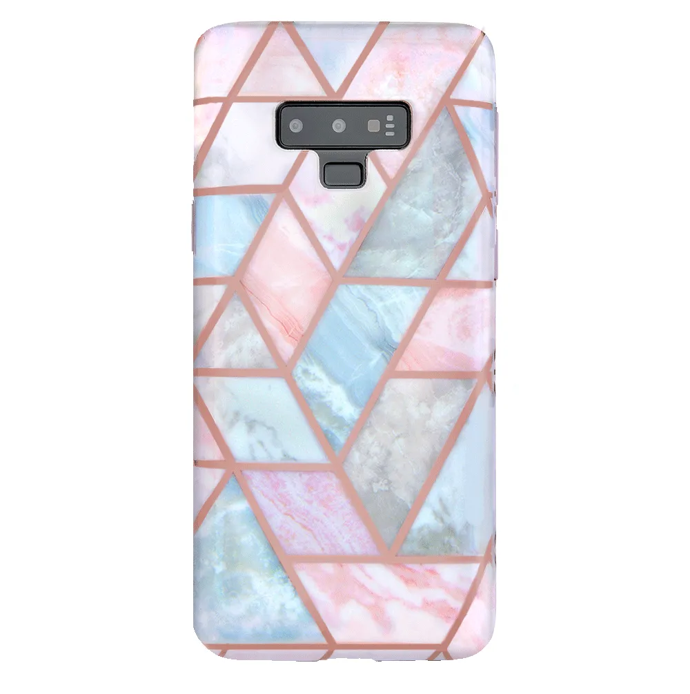 Geometric Marble Samsung Case