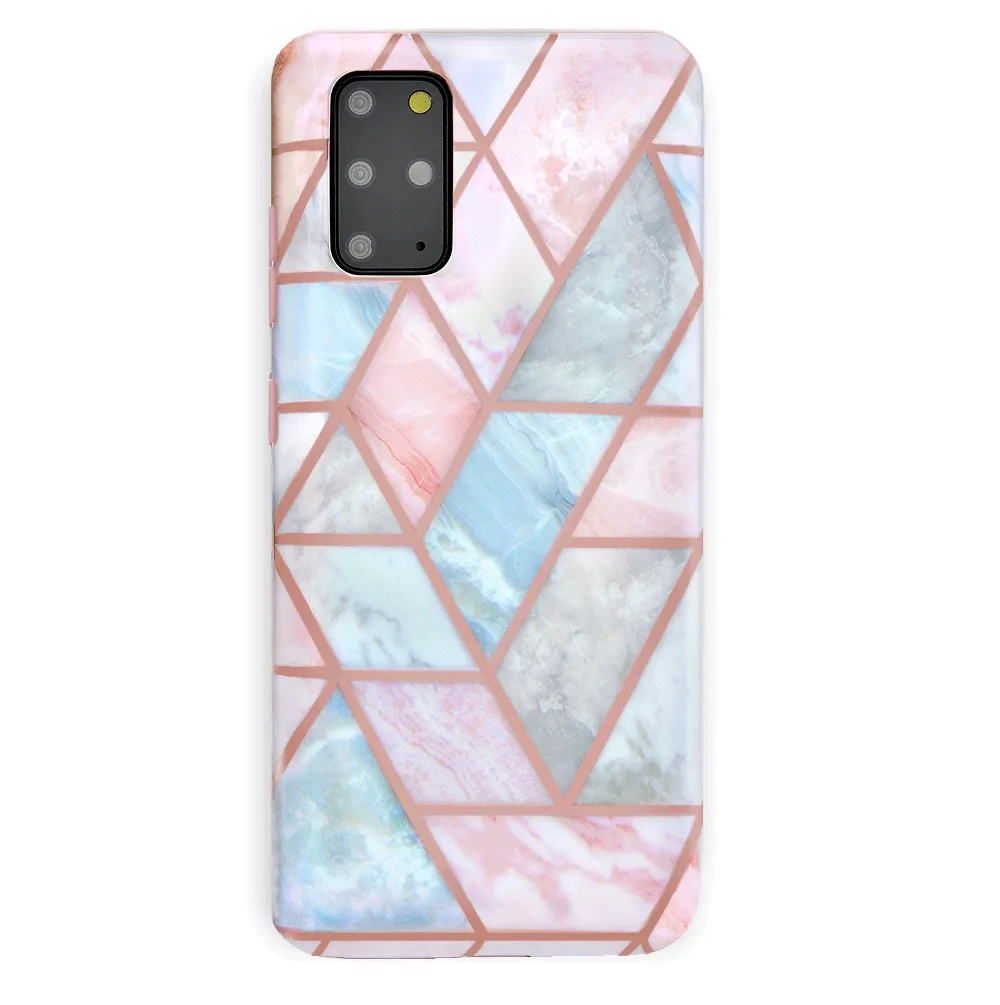 Geometric Marble Samsung Case