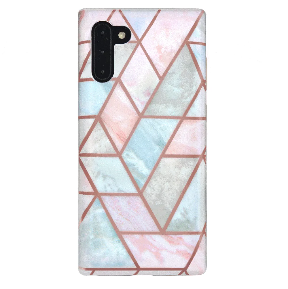 Geometric Marble Samsung Case