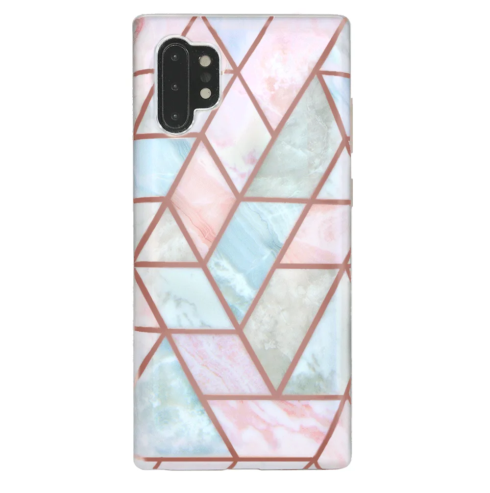 Geometric Marble Samsung Case