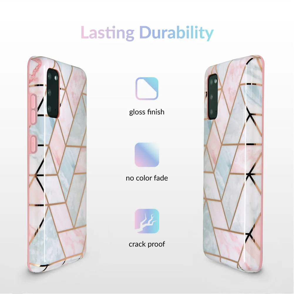 Geometric Marble Samsung Case