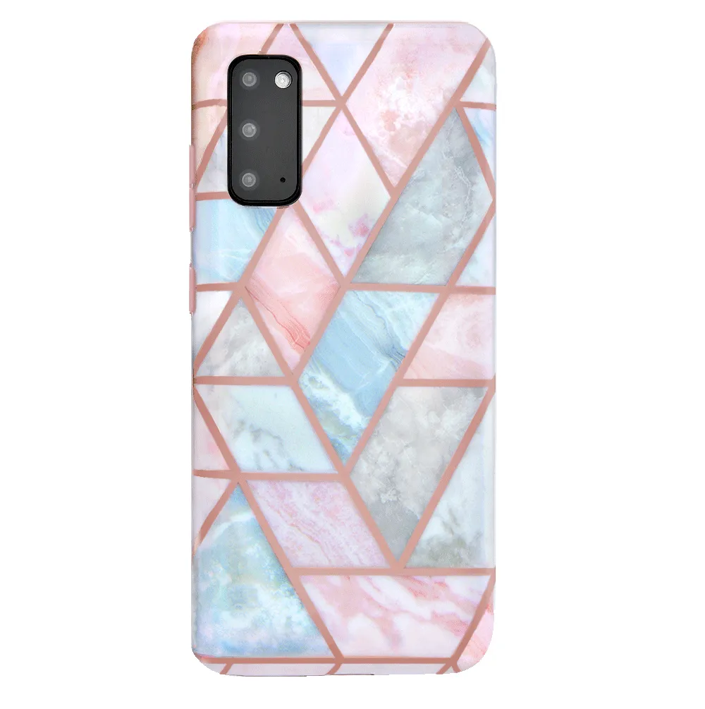 Geometric Marble Samsung Case