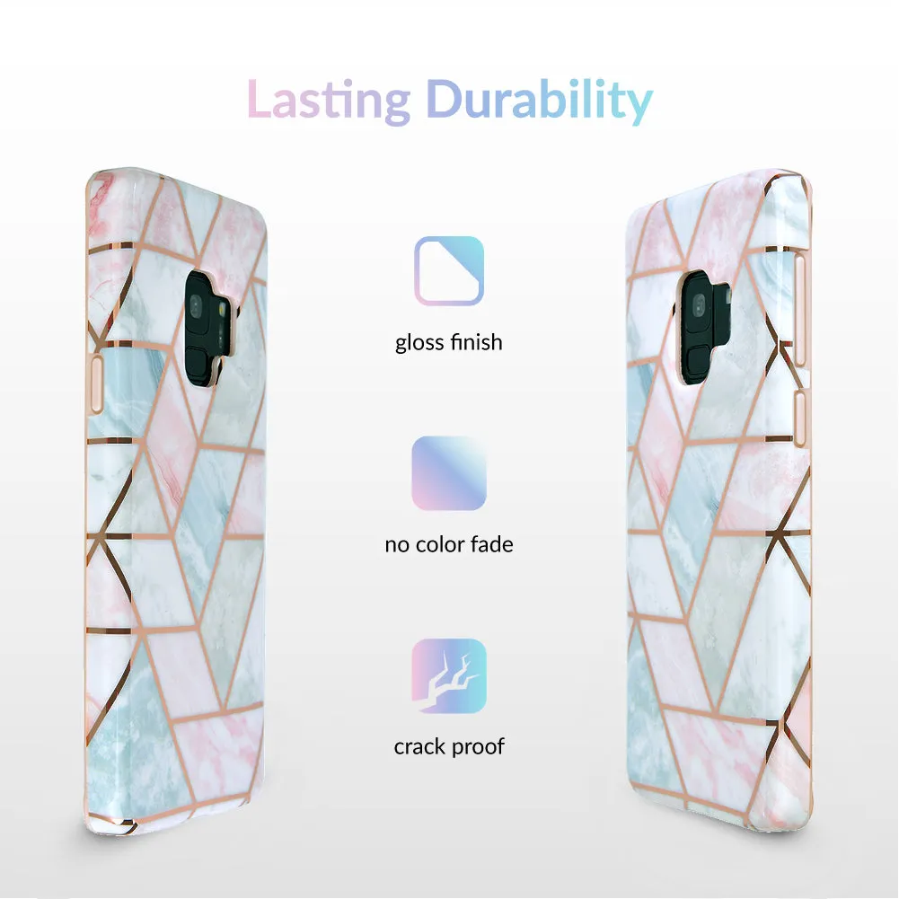 Geometric Marble Samsung Case