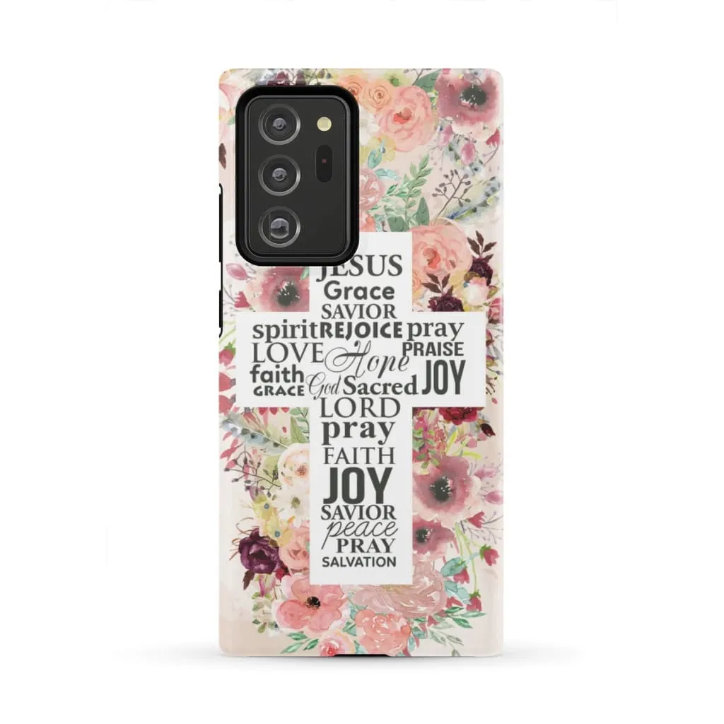 God Lord Jesus Savior Phone Case - Christian Phone Cases - Religious Phone Case