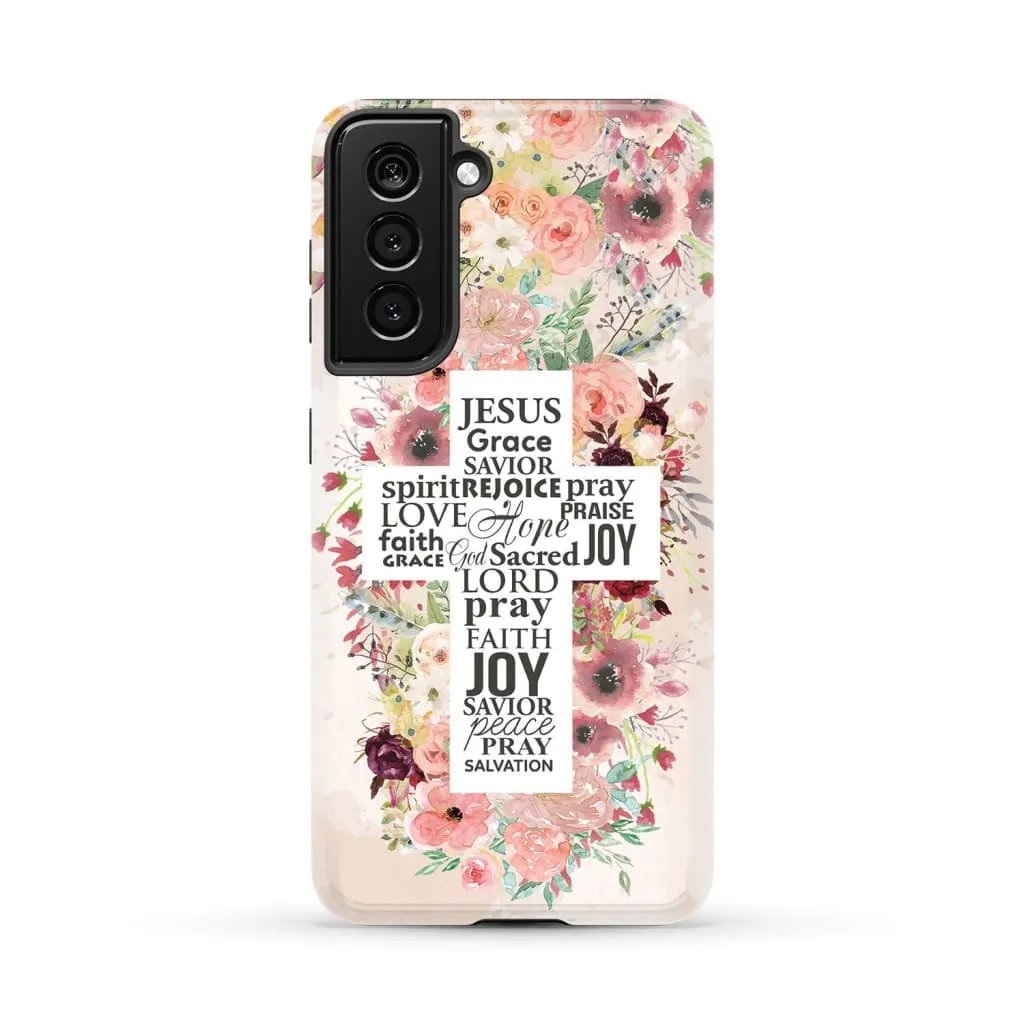 God Lord Jesus Savior Phone Case - Christian Phone Cases - Religious Phone Case