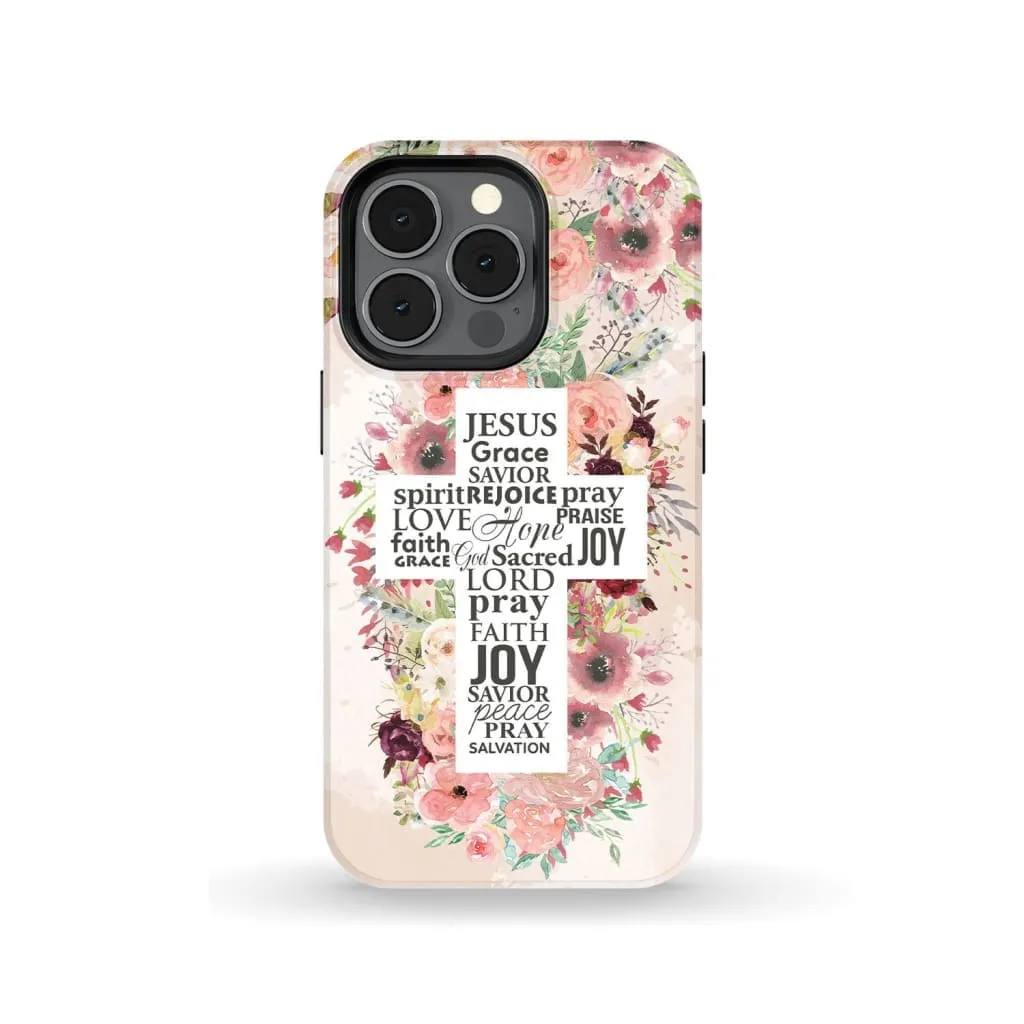 God Lord Jesus Savior Phone Case - Christian Phone Cases - Religious Phone Case