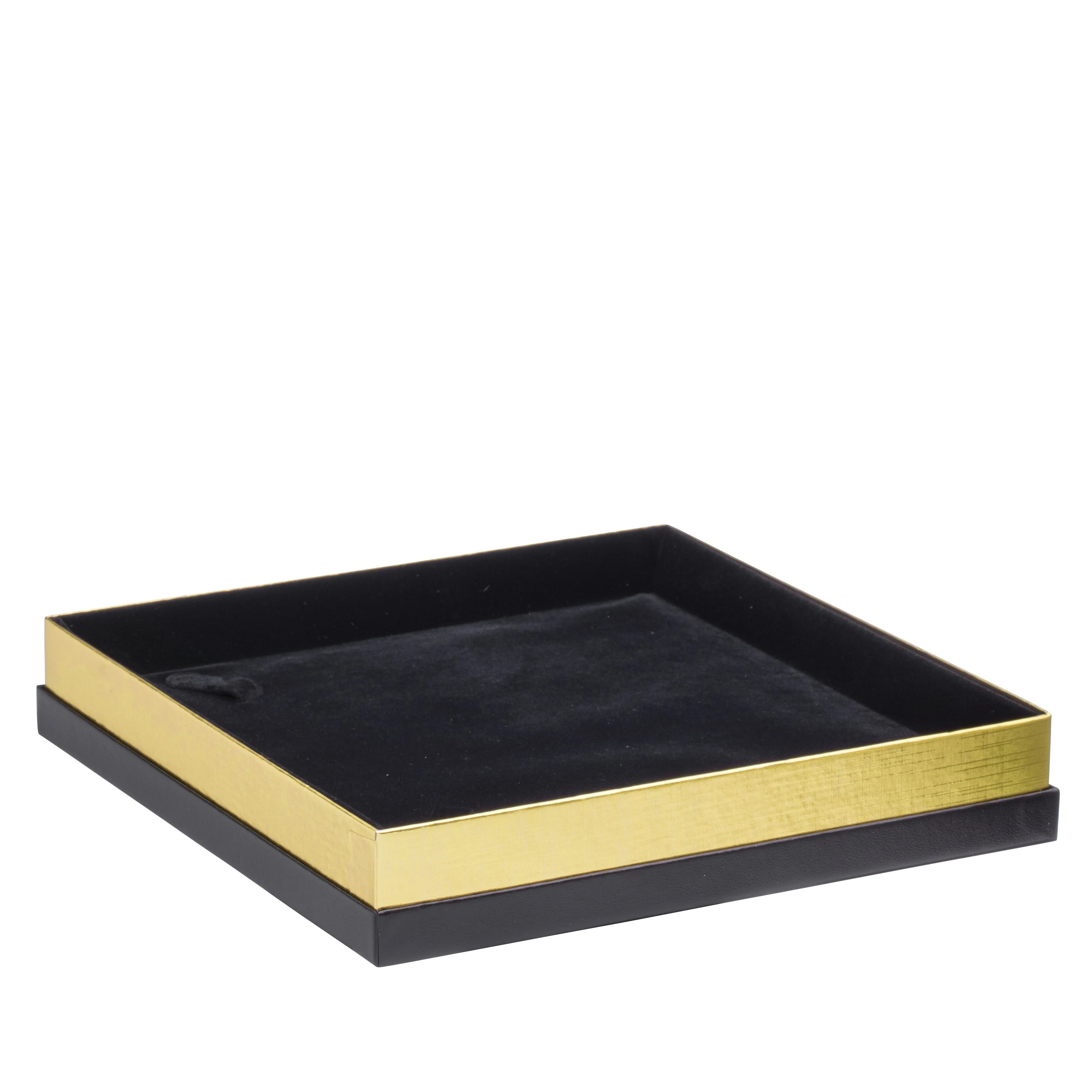 Gold Accented Cardboard Necklace Box, Legacy Collection