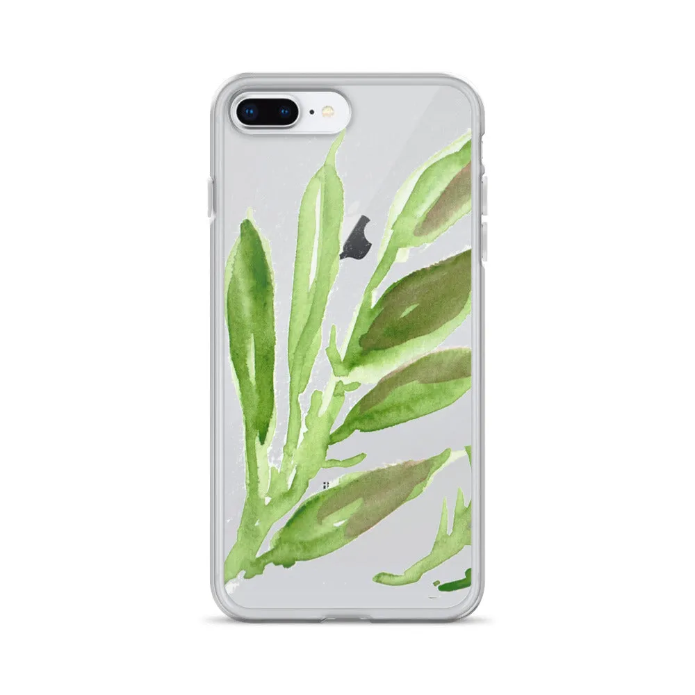 Green Foliage iPhone Case, iPhone X | XS | XR | XS Max | 8 | 8  | 7| 7  Phone Case-Printed in USA/EU