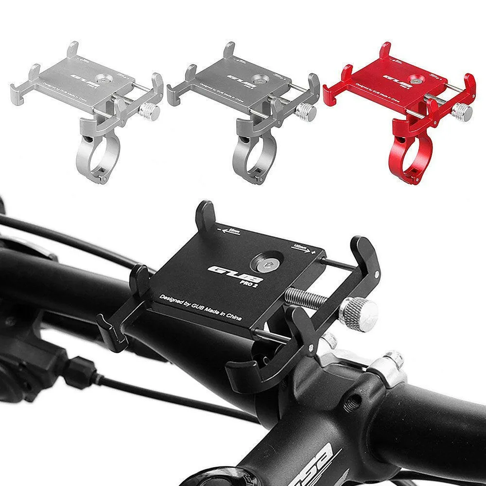 GUB PRO2 Anti-slip Bicycle Adjustable Phone Holder Mount