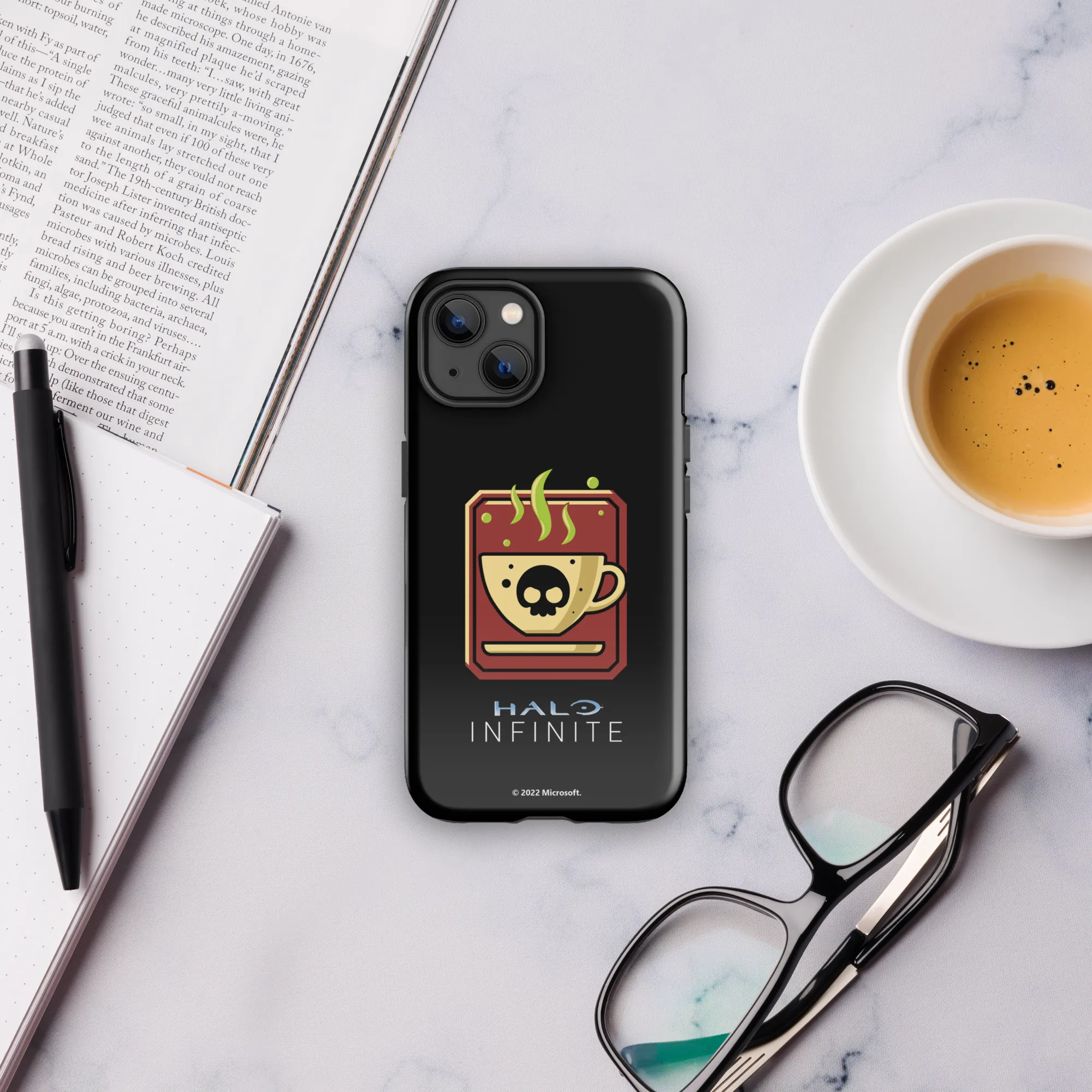 Halo Infinite Wake Up Juice Emblem Tough Phone Case - iPhone