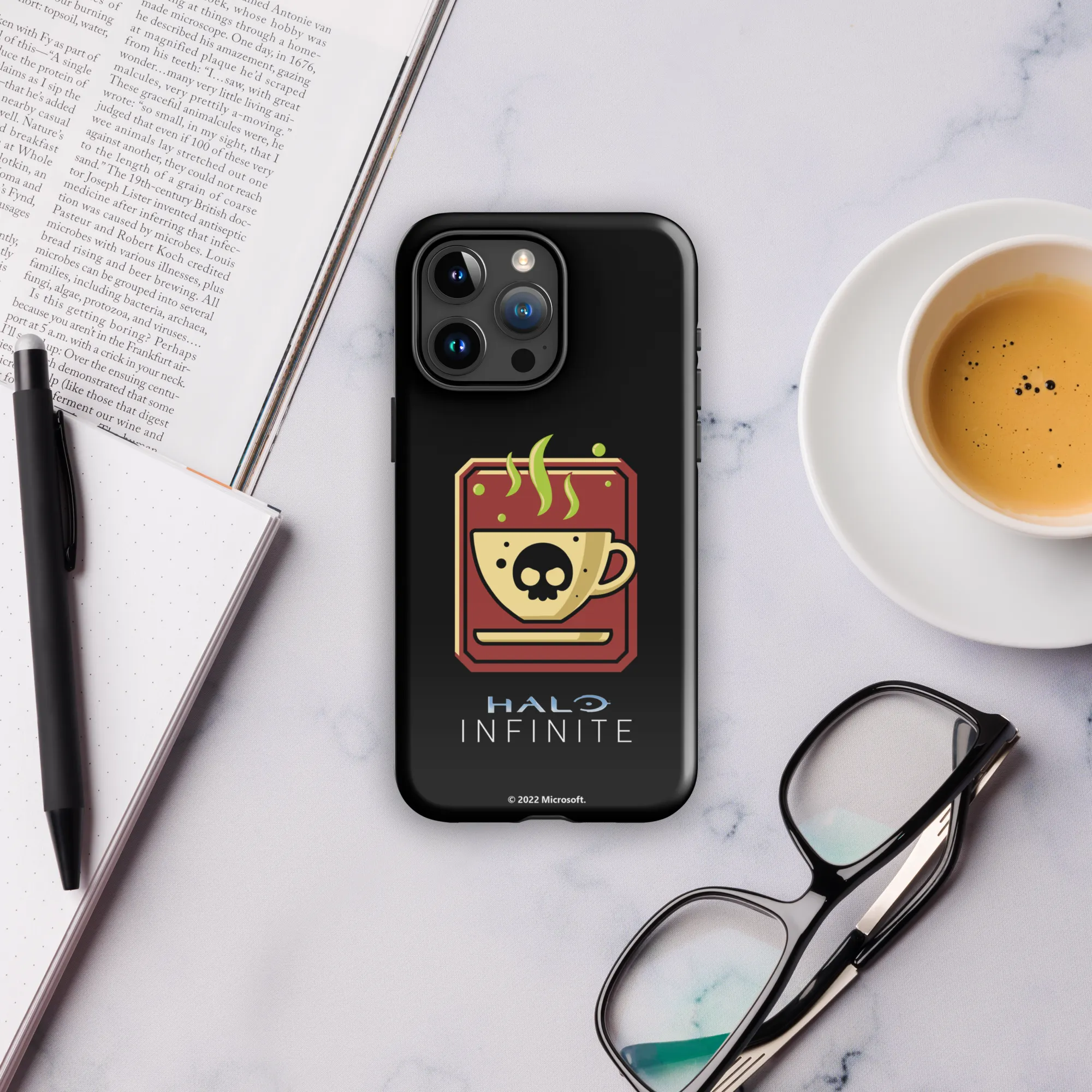 Halo Infinite Wake Up Juice Emblem Tough Phone Case - iPhone