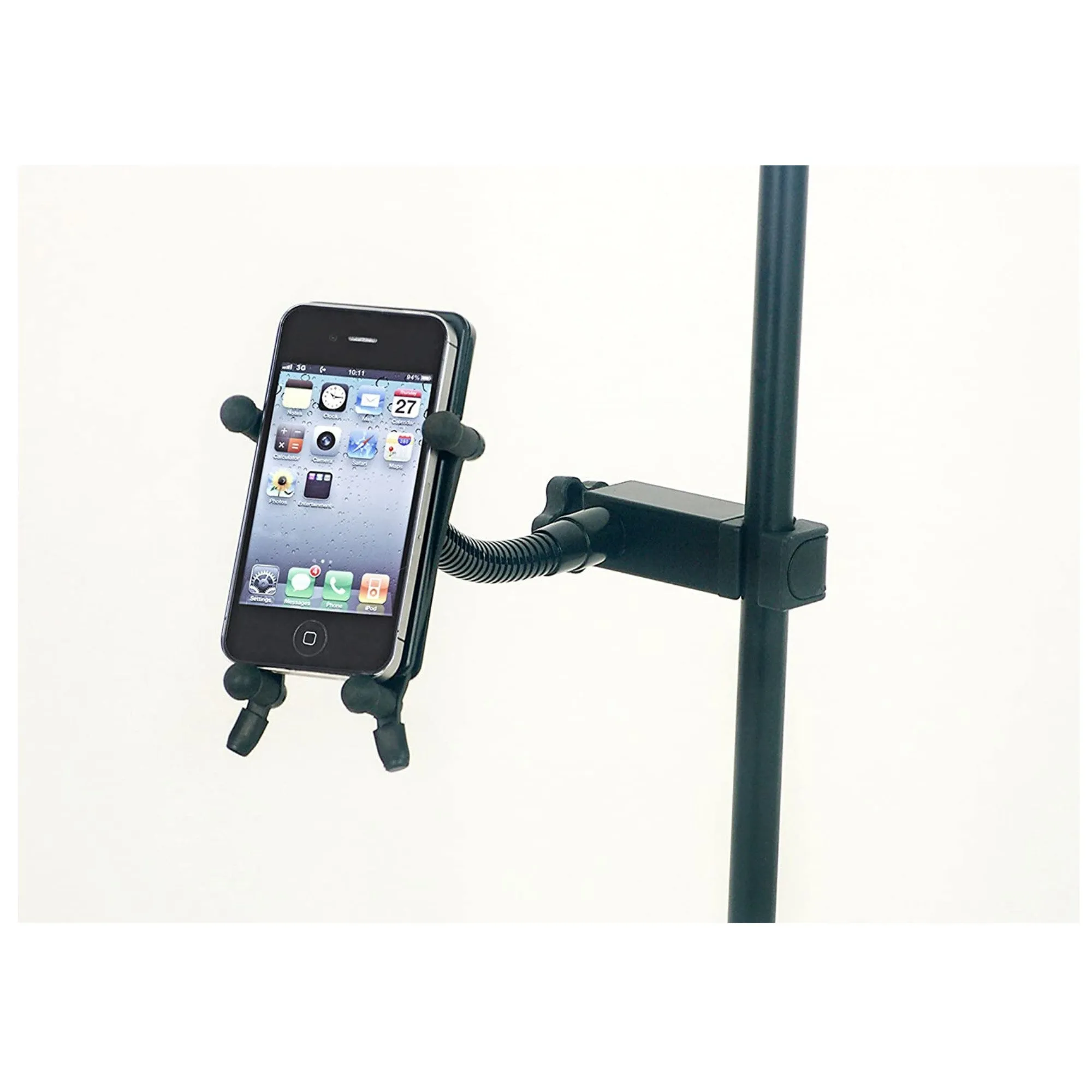 Hamilton System X Phone Holder with Clamp - Black