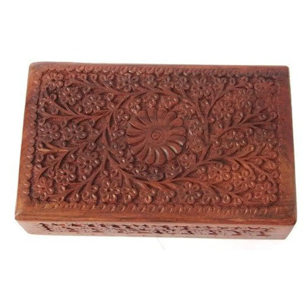 Handmade Wooden Jewellery Box for Women Wood Jewel Organizer