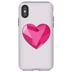 Heart Gem White Phone Case from Steven Universe: The Movie