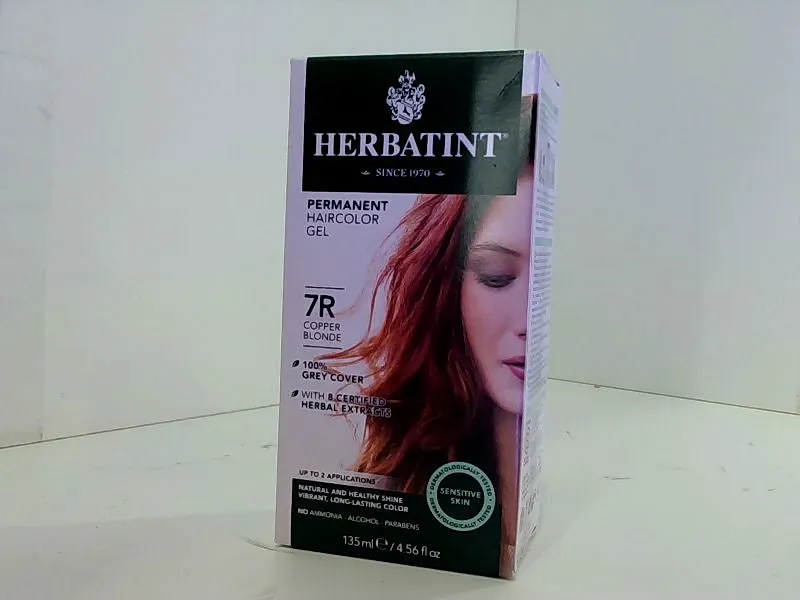 Herbatint Permanent Haircolor Gel 7R Copper Blonde 135ml