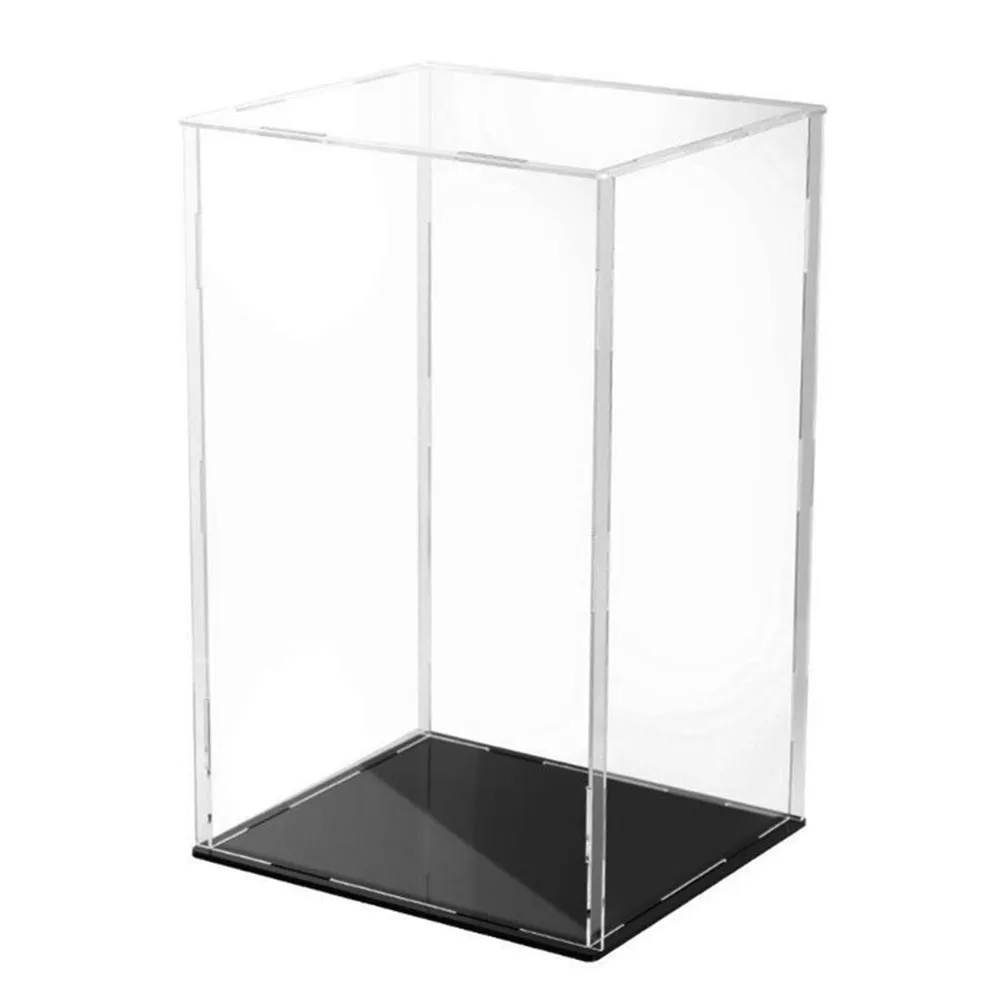 High Transparency 15x15x25CM Acrylic Display Case Dustproof