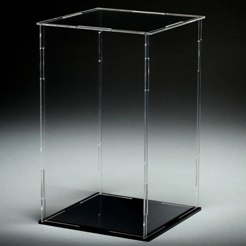 High Transparency 15x15x25CM Acrylic Display Case Dustproof